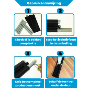 tochtrol deur plaatsen