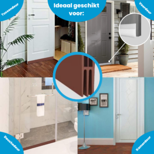 bruine tochtstrips kopen