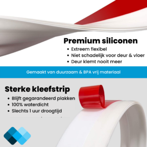 goede tochtstrips wit