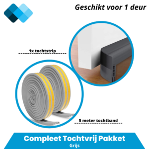 tochtvrij pakket grijs