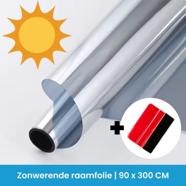 Zonwerende raamfolie